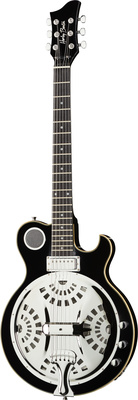 Harley Benton Custom Line ResoKing BK elektrinė gitara