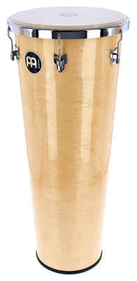 TIM1435NT Wood Timba, Größe: 14"" x 35"", Material: Pappelholz, Farbe: Natur, hochglanz lackierter Kessel, Chrome Hardware, komfortabler