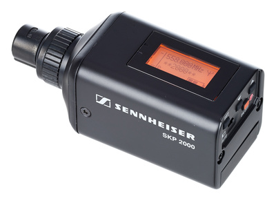 SKP 2000, GW-X Band Aufstecksender der Profiserie, Speisung mit 2x 1,5 V Batterie, bis zu 75 MHz Schaltbandbreite, 20 Festfrequenzbänke mit