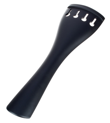 Bass Tailpiece Ultra 3/4, mit Anhängesaite Wittner Ultra 432mm / 17"", Hi-Tech-Kunststoff, Tulpenform, ultrastabil, ultraleicht.