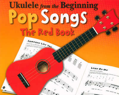 Chester Music Ukulele Beginning Pop Red ukulelės natų knyga