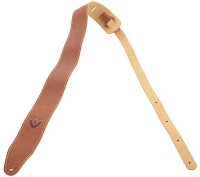 Guild Guitar Strap 2,5" rudas odinis diržas  