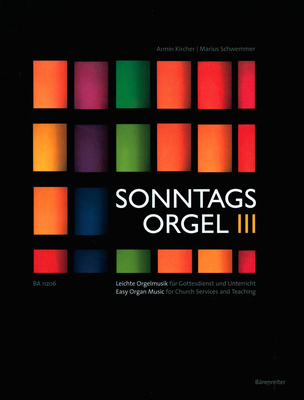 Bärenreiter Sonntagsorgel 3 vargonų literatūra  