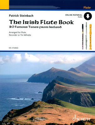 Schott The Irish Flute Book dainų rinkinys fleitai