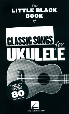 Wise Publications Little Black Book Classic Uku. ukulelės natų knyga  
