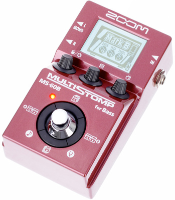 Zoom Multi Stomp MS-60B bosinių gitarų multi efektas