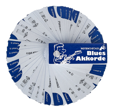 Bosworth Notenchecker Blues Chords tabų priedai