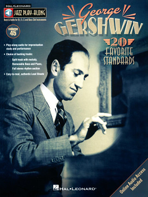 Hal Leonard Jazz Play-Along Gershwin džiazo pratimai su fonograma