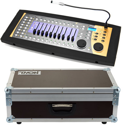 Stairville DMX-Master 3 FX Case komplektas DMX apšvietimo valdymo pultas