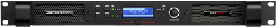 LAB Gruppen IPD 1200, 2 Kanal digitale Endstufe mit integrierter DSP mit 40 Real Time Parametrik EQs, High- und Lowpass Filter, Input Delay, Output