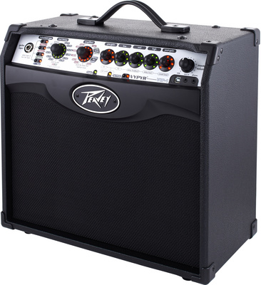 Peavey Vypyr VIP 1, E-Gitarren Combo, 20 Watt, 8"" Laustprecher, Akustik-Gitarren und Bass Simulation, 16 Presets, 25 Effekte, 36 Amp Modelle, 6 Bass