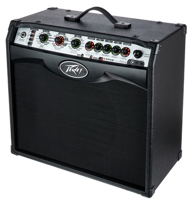 Peavey Vypyr VIP 2, E-Gitarren Combo, 40 Watt, 12"" Laustprecher, Akustik-Gitarren und Bass Simulation, 16 Presets, 25 Effekte, 10