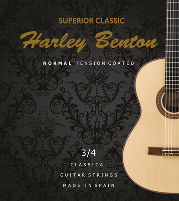 Harley Benton Superior Classic Coated NT 3/4 dengtos klasikinės gitaros stygos