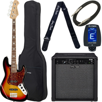 Harley Benton JB-75 SB Vintage Series Set 2 4-stygė j-bosinė gitara