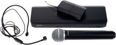 Shure BLX1288/PG30 Combo S8 B-Stock belaidis mikrofonas su rankiniu mikrofonu