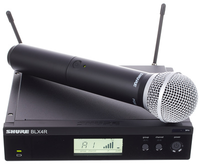 Shure BLX24R/PG58 S8 belaidis rankinis mikrofonas