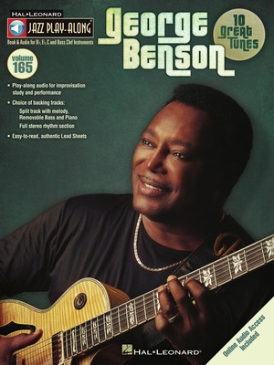 Hal Leonard Jazz Play-Along George Benson džiazo pratimai su fonograma  