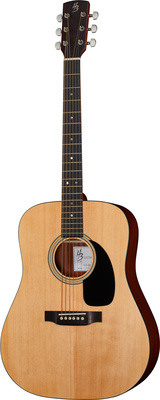 Harley Benton Custom Line CLD-16S B-Stock dreadnought akustinė gitara