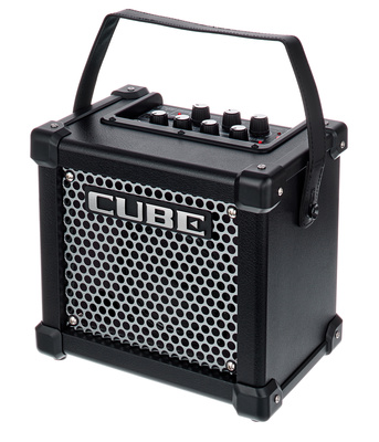 Micro Cube GX BK, Batterie Gitarren Combo, 5"" Lautsprecher, 3 Watt, 8 Amp Modellings, 8 Effekte, Memory-Funktion, i-Cube-Link (zur Nutzung als