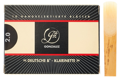 Gonzalez Clarinet Reed German 2.0 klarneto liežuvėlis (vokiškas)