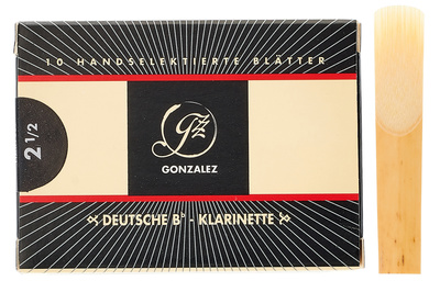 Gonzalez Clarinet Reed German 2.5 klarneto liežuvėlis