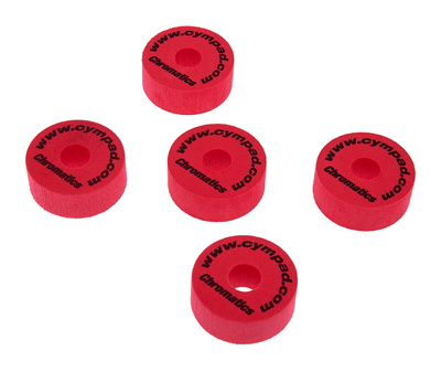 Cympad Chromatics Set Red lėkščių veltiniai Ø 40/15mm