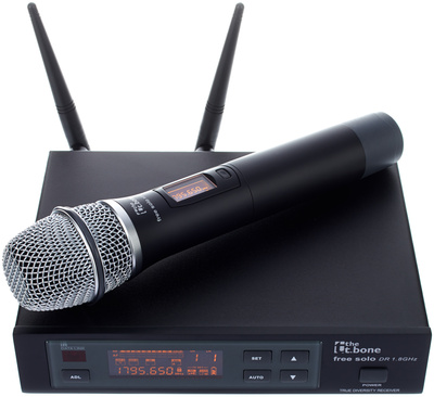 the t.bone free solo HT 1.8 GHz belaidis mikrofonas su rankiniu mikrofonu