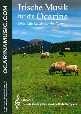 ocarinamusic Irish Folk Music for Ocarina 1 dainų knyga okarinai