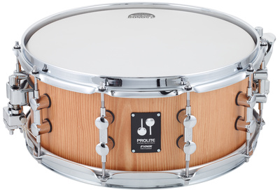 14""x06"" ProLite Snare, Farbe Natur (-71), Ausführung Matt/Satin Semi Gloss lackierter Kessel, 2,3 mm Power Hoops Spannreifen, chrom