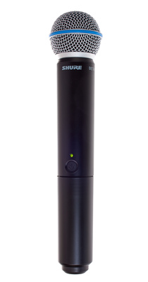 Shure BLX2/Beta58 S8 belaidis mikrofono siųstuvas  