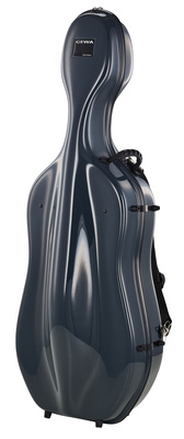 Idea Futura Cellocase 4/4 AT, GFK-Schale, Gewicht ca. 4,8kg, gepolsterte Schwebelagerung, Gewa SPS-Verschluss-System, 4 Gewa Spezial-Verschlüsse,