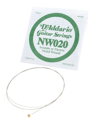 Daddario NW020 Pavienė gitara styga