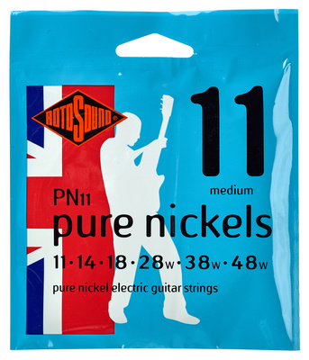 Rotosound PN11 Pure Nickels elektrinės gitaros stygos