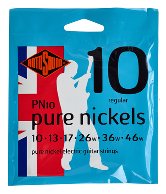 Rotosound PN10 Pure Nickels elektrinės gitaros stygos