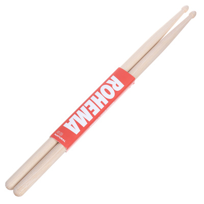 Rohema 5B Hickory "natural" būgnų lazdelės