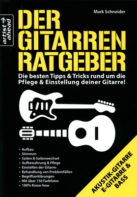 Artist Ahead Musikverlag Der Gitarrenratgeber gitaros vadovas