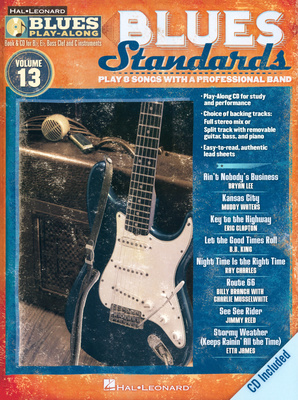 Hal Leonard Blues Play-Along Standards dainų knygelė saksofonui