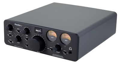 B-Stock, SPL Phonitor 2 Black, Vorverstärker / Monitor-Controller, Schaltbare Pegelanpassung (Consumer- auf Profipegel 1:1, +6dB, +12dB), Line-Signal