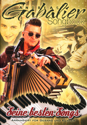 Andreas Gabalier Songbook: 16 Songs von Andreas Gabalier arrangiert für Klavier,Gesang und Gitarre, mit Texten und Akkorden,