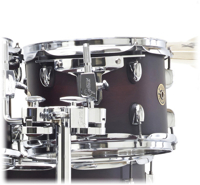 Catalina Maple 08""x07"" Tom Tom, Farbausführung Satin Deep Cherry Burst, Chrom Kesselhardware, Kessel mit 100% - 7-lagen Ahorn Kesseln