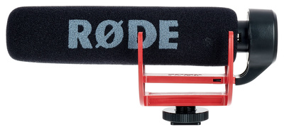Rode VideoMic GO, Kondensator Mikrofon zur Kameramontage, robustes und ultraleichtes ABS-Gehäuse, 1/2""-Kondensatorkapsel, Speisung erfolgt über den