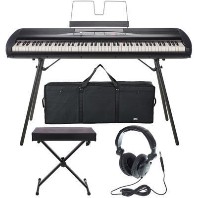 Korg SP-280 BK sceninis pianinas komplektas