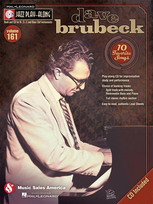 Hal Leonard Jazz Play-Along Dave Brubeck džiazo pratimai su fonograma