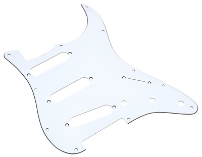 Fender Pickguard f.62Strat White gitaros apsauga