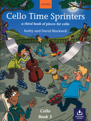 Oxford University Press Cello Time Sprinters dainų knyga violončelei