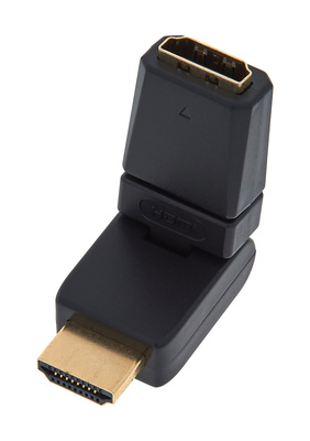 the sssnake HDMI-Adapter A-A-360°drehbar adapteris  