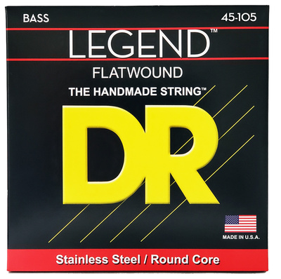 DR Strings Legend Flatwound FL-45 elektrinė bosinės gitaros stygos