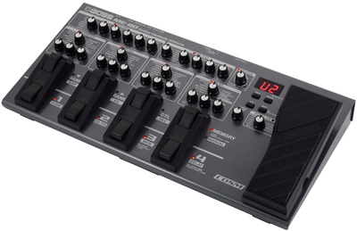 ME-80, E-Gitarrenmultieffekt, 8 Effektkategorien, 9 Verstärkermodelle (neueste COSM Verstärkermodell aus dem GT-100), Phaser, Tremolo, Boost,