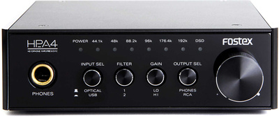 HP-A4, Kopfhörerverstärker und D/A-Wandler mit USB Schnittstelle, USB2 0-Standard mit bis zu 24 Bit / 192kHz PCM Audio, DSD mit 2,8 / 5,6MHz