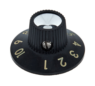 TAD Poti Knob Black/Chrome gitaros rankenėlė